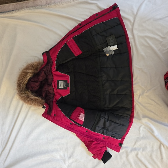 Point Zero Red Parka Jacket - Picture 9 of 15